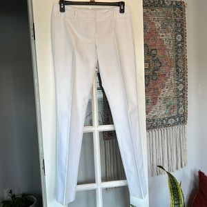 TALL The Limited Brand Drew Fit Pant White Sz 8 LONG‼️